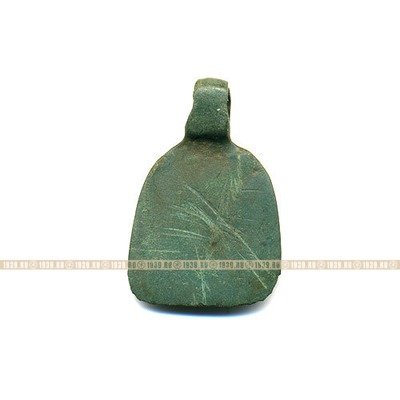 Старинная икона образок 12-13 века Образок с Голгофским крестом.
