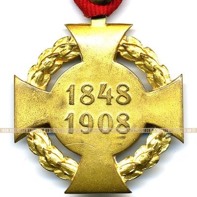 Австро-Венгрия. Юбилейный крест 1908 года.