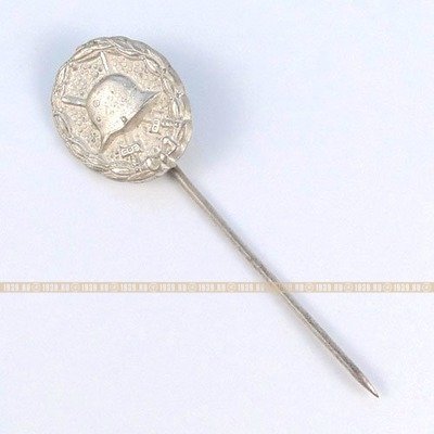 Миниатюра. Знак за ранение в серебре образца 1914г.