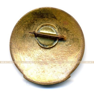 Членский знак ДОСОМ (Добровольное Общество Содействия Озеленению Москвы).