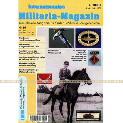 Militaria-Magazin #97. Журнал для коллекционеров наград и униформы Третьего Рейха.