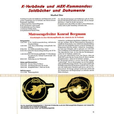 Militaria-Magazin #113. Журнал для коллекционеров наград и униформы Третьего Рейха.
