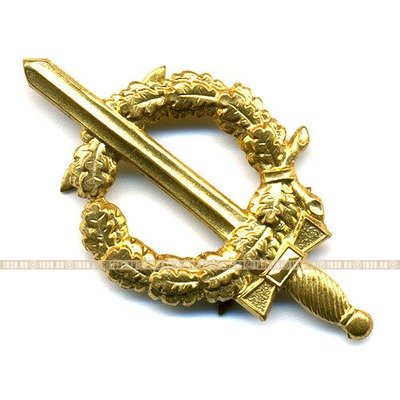 Накладной меч и венок на медаль Немецкого почетного Легиона. Германия.