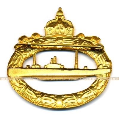 Боевой Знак подводника времен Первой мировой войны 1914-1918 г.