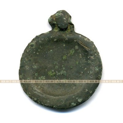Раннехристианская иконка-привеска с крестом. Славяне XII – XIII век.
