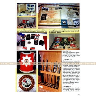 Militaria-Magazin #122. Журнал для коллекционеров наград и униформы Третьего Рейха.