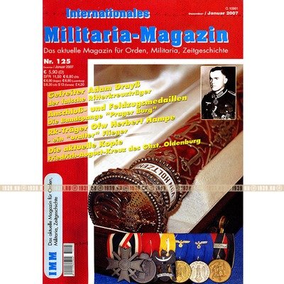 Militaria-Magazin #125. Журнал для коллекционеров наград и униформы Третьего Рейха.