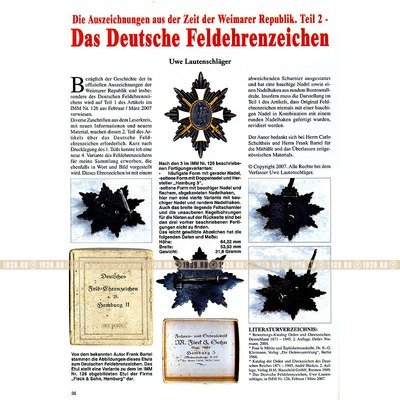 Militaria-Magazin #127. Журнал для коллекционеров наград и униформы Третьего Рейха.