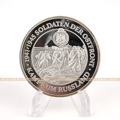 Медаль 35 гр серебро 999 пр. 
