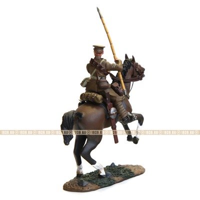 Коллекционный оловянный солдатик. Британский уланский полк №9. Капрал.
