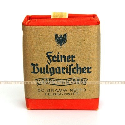 Пачка оригинального табака для Вермахта фирмы Regie, 1938-1945 год.