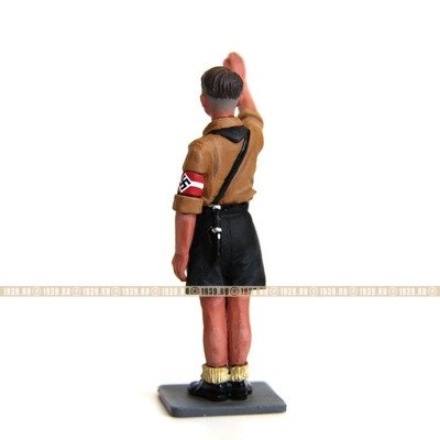 Коллекционный оловянный солдатик юноша из организации Гитлерюгенд Hitler-Jugend