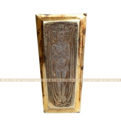 Старинный серебряный Гроб Господень из дарохранительницы, серебро 84 проба. Россия 19 век.