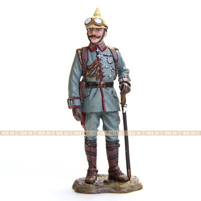 Коллекционный оловянный солдатик Германский Император Кайзер Вильгельм II 1914 г. Красивый оловянный солдатик в подарок.