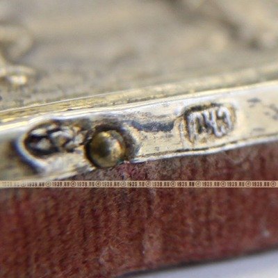 Старинная иконка в серебряном окладе святые Чудотворцы Зосима и Савватий Соловецкие, оклад серебро 84 проба 